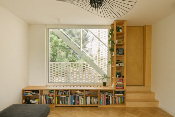 MFRMGR Architekci's House for W shows that Poland's post war housing stock can be creatively adapted to suit today's more demanding clientele.  Photos: Maciej Jeżyk
