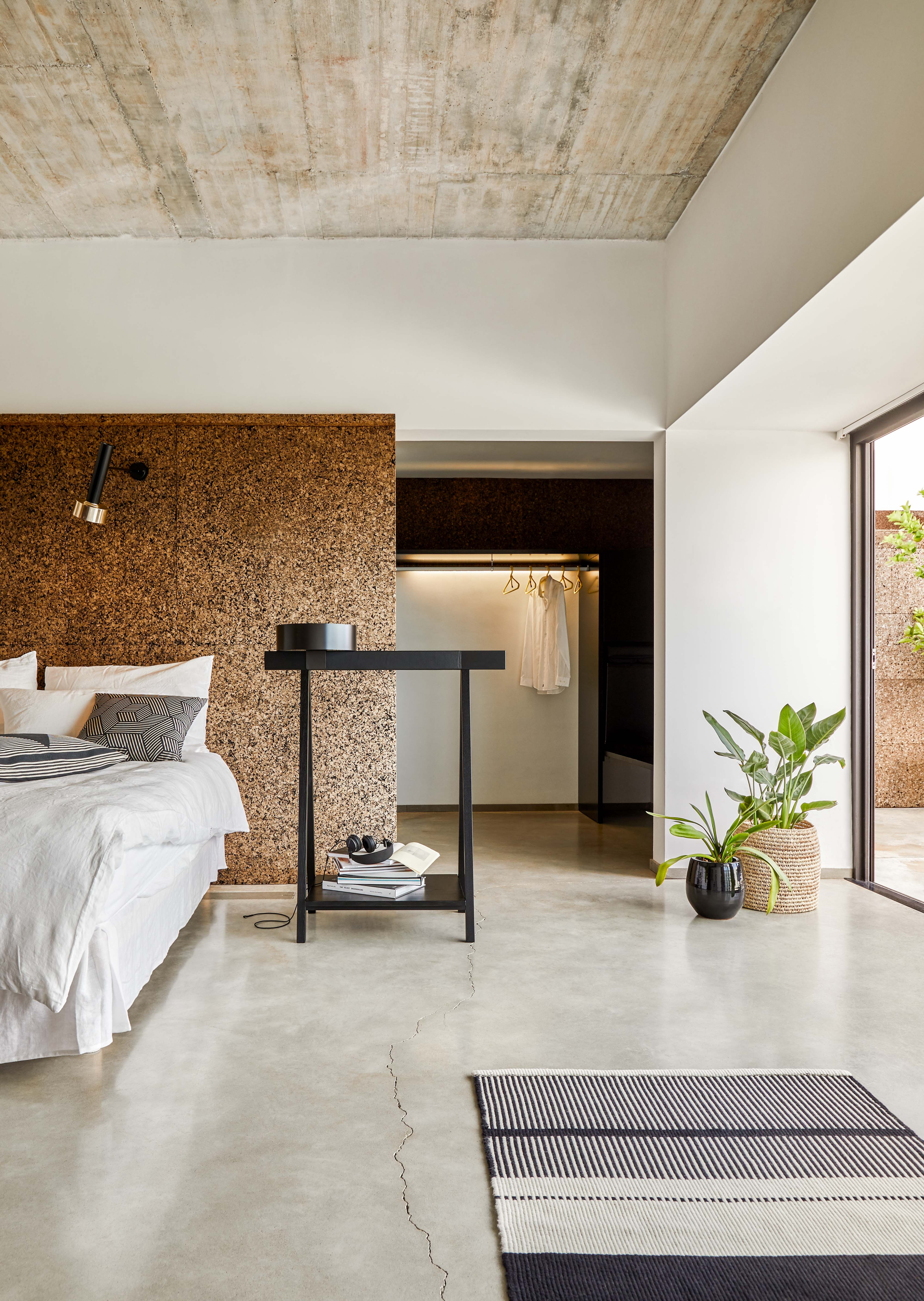 Above: Werner Aisslinger's Chairman with seat shells and frames in various contemporary colours. Below: With Carsten Gollnick's Habit storage furniture, clothing and accessories can become part of the room