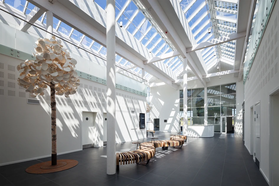 The Green Solution House on Bornholm (Denmark) serves as an innovative laboratory for sustainable building and living (Photo: STAMERS KONTOR)