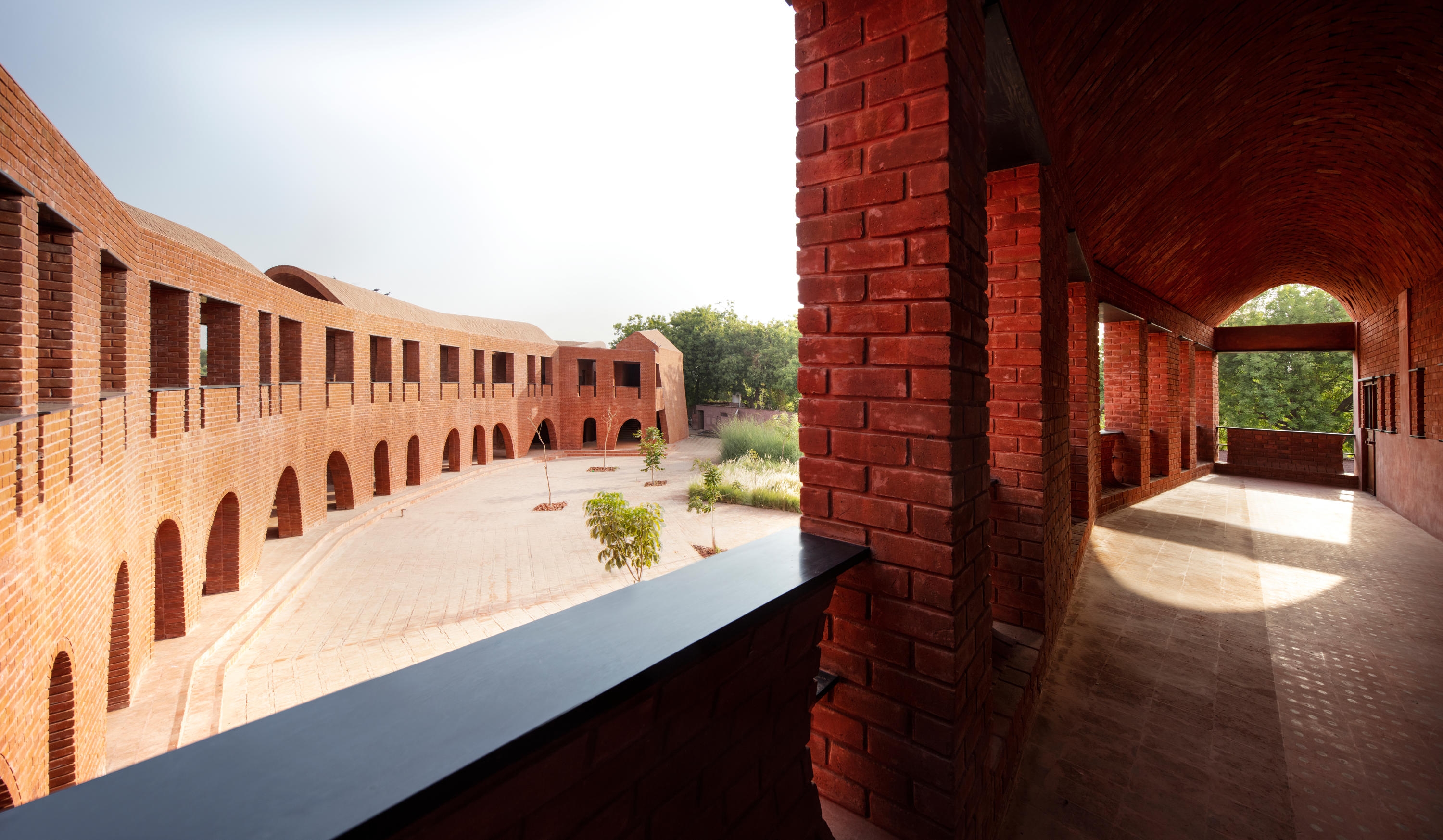 School of Dancing Arches, designed by Samira Rathod Design Associates, shows how spaces for education can be fun and take inspiration from local materials and building methods at the same time. Photo: Niveditaa Gupta
