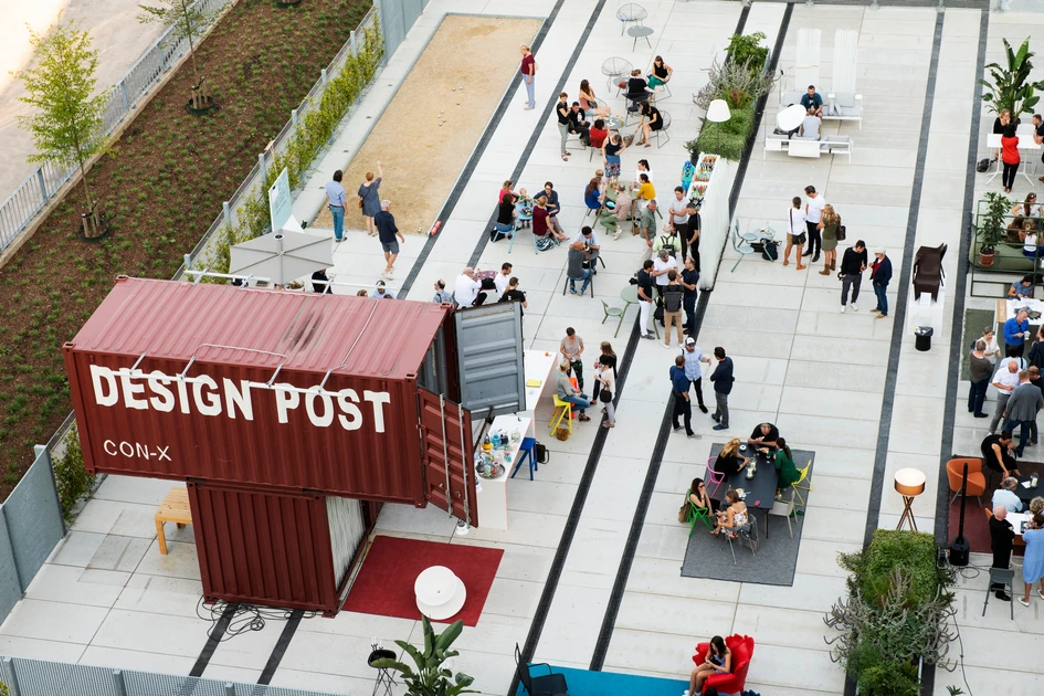 In der Design Post treffen sich das ganze Jahr über Designprofis, um in einer angenehmen und inspirierenden Umgebung Kontakte zu knüpfen, zusammenzuarbeiten und über Geschäfte zu sprechen