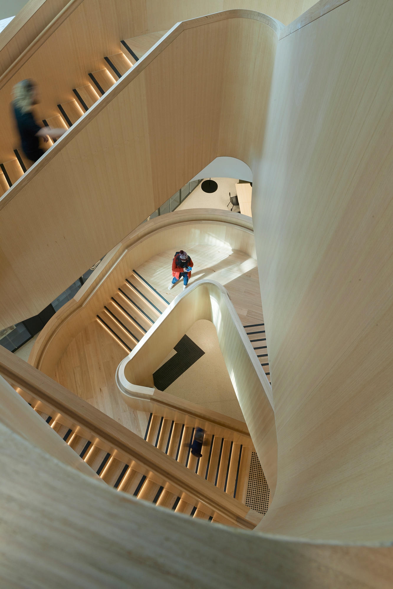 HASSEL designed the new University of Melbourne Life Sciences Precinct building as a collaborative, yet comfortable hub for 21st century higher education. Photos: Earl Carter