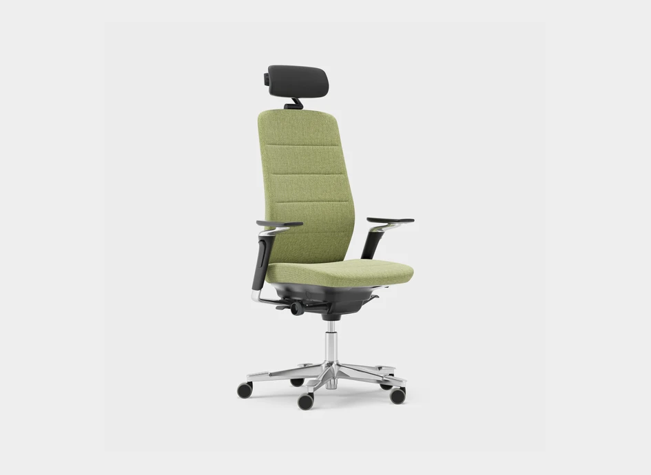 The Capella task chair is specially designed to keep the body micro-moving, while all replaceable parts can be adjusted individually, for a more personal seat