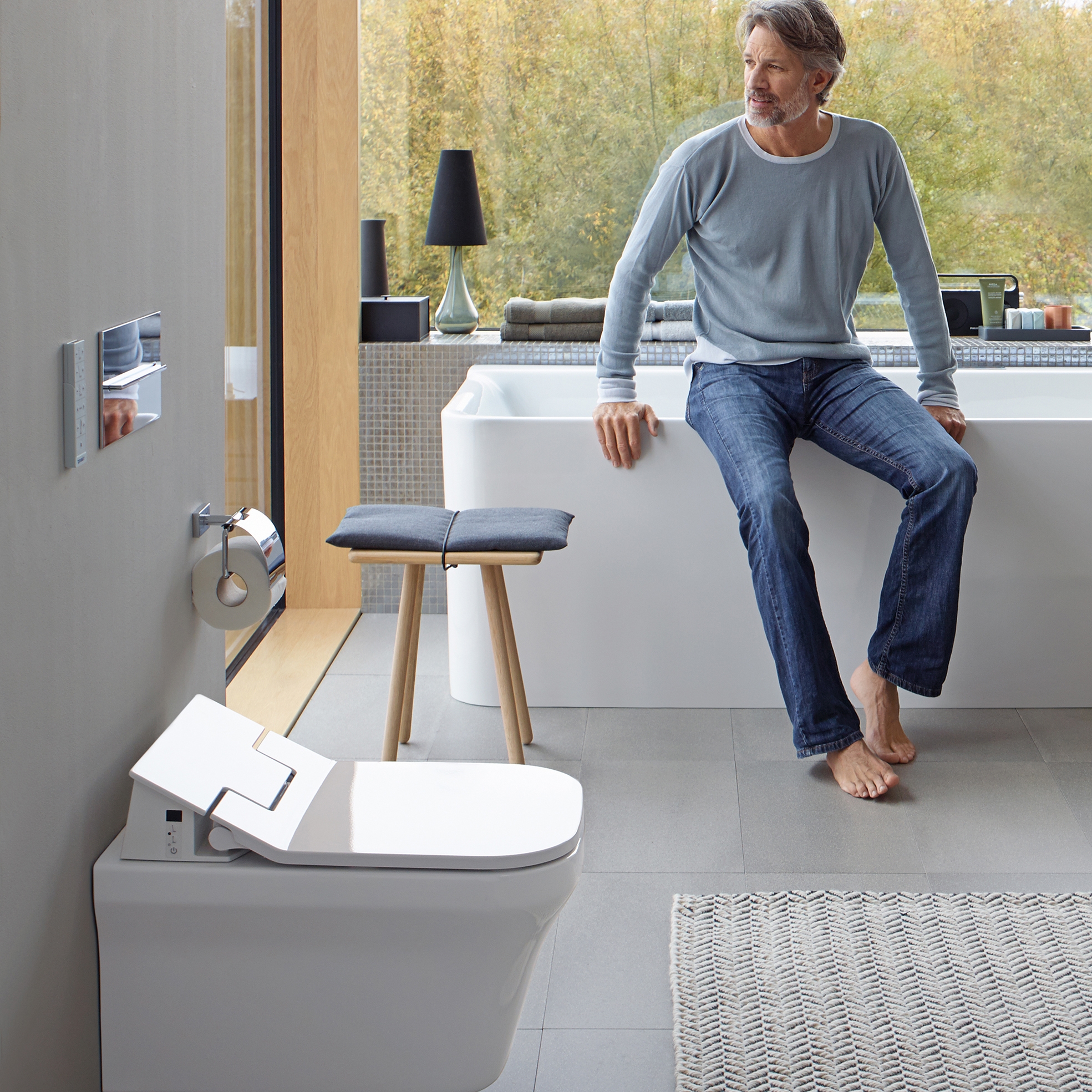 Read story Bathroom bells and whistles: DURAVIT SensoWash® Slim