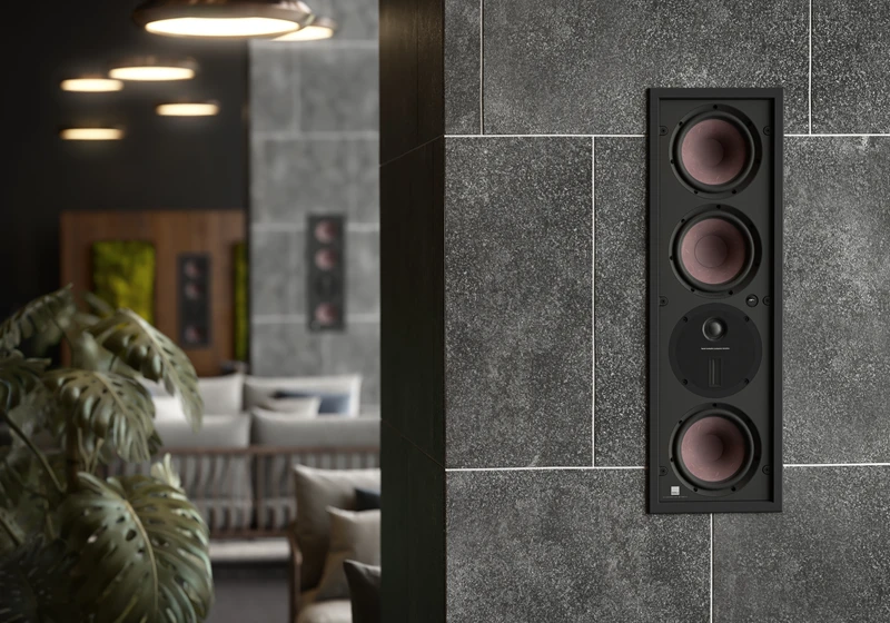 Here, there and everywhere: DALI advises interior designers and architects on the best positioning of its CI Hi-Fi speakers in walls and ceilings