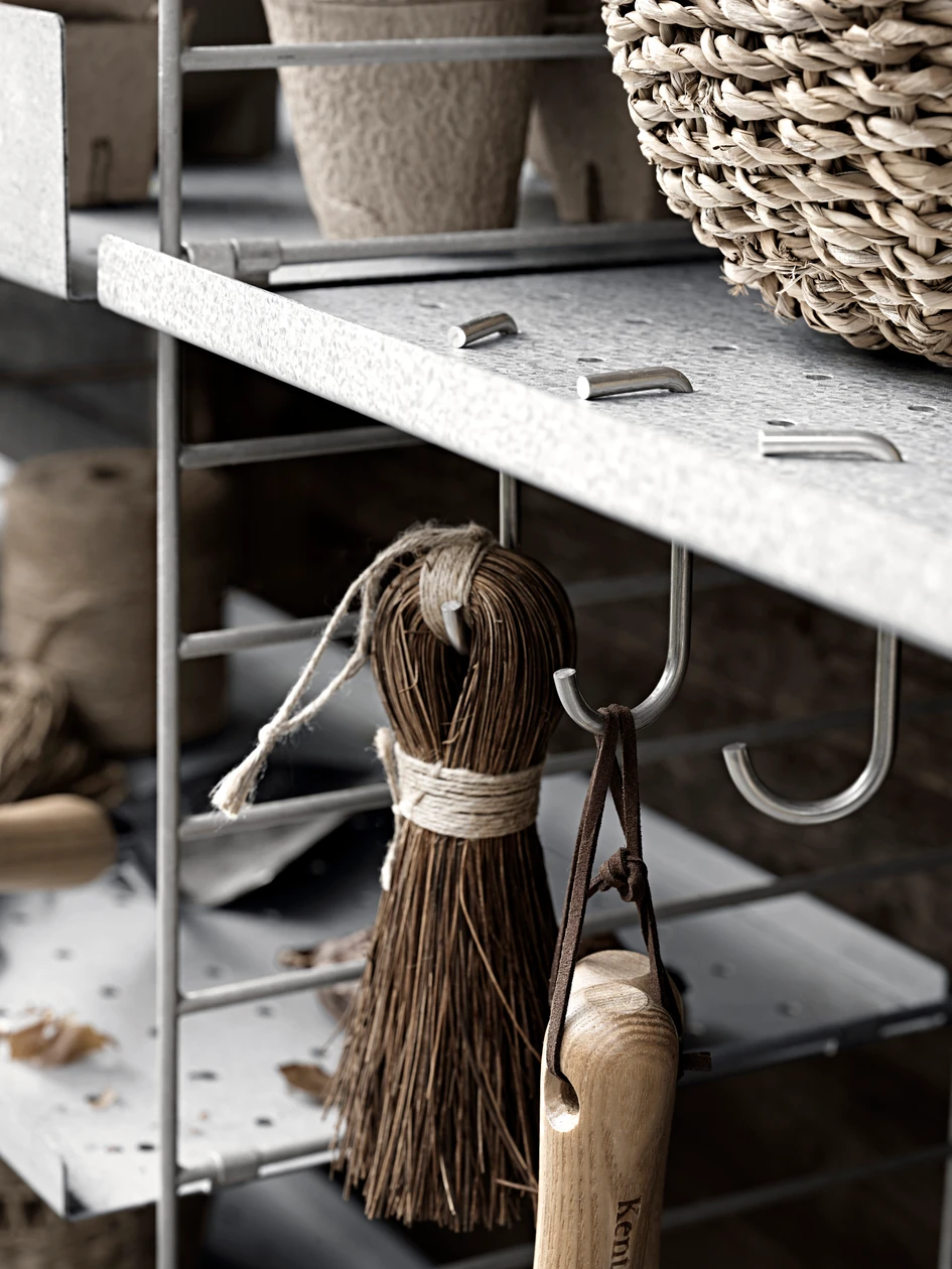 This is rational, architectural, but always friendly and adaptable stuff. The String system speaks to the very essence of Scandinavian design's enduring appeal