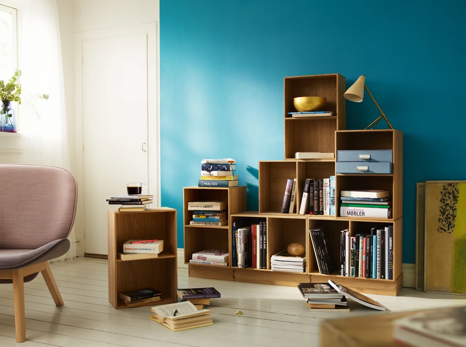 Greatest hits: FDB Møbler pieces often become family heirlooms. Borge Mogensen’s children’s range has been continued by his granddaughter Sarah Moutouh while Mogens Koch’s 1940s iconic bookcases are cherished for their simplicity and flexibility