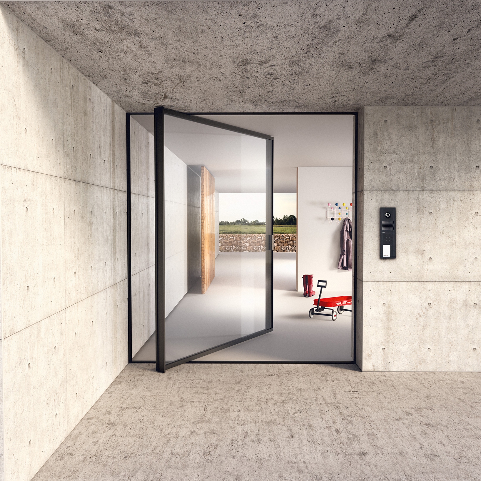 Read story Sky-Frame’s Pivot Door is a real head turner
