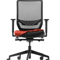 The ergonomic swivel chair line to-sync work from Trendoffice provides support in everyday office life and looks good whatever the situation