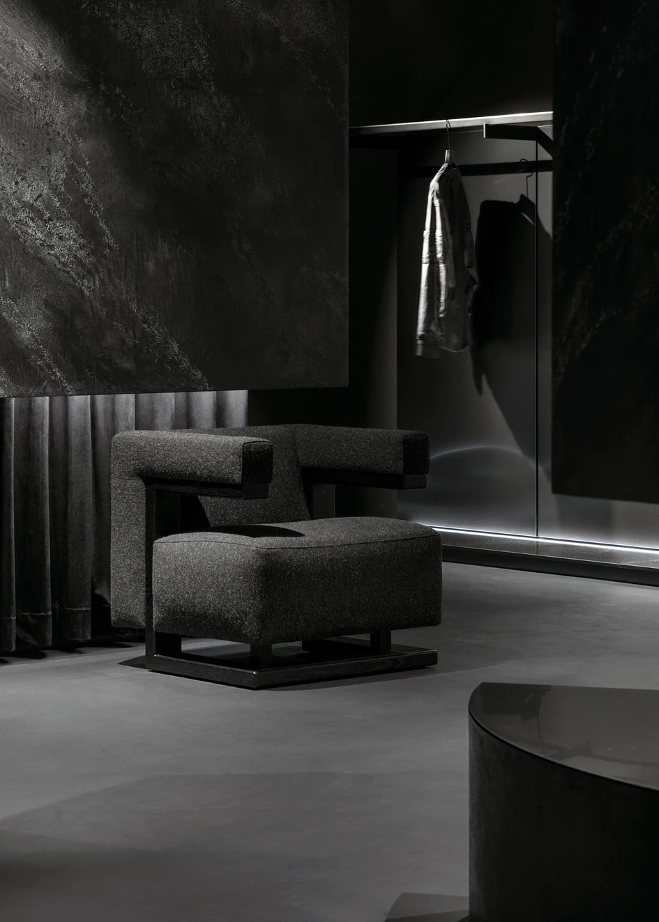 Juun.J's flagship store designed by WGNB reflects the brand's edgy ethos, while creating a bespoke, comfortable retail experience by adding a dedicated hospitality space. Photos: Yongjoon Choi