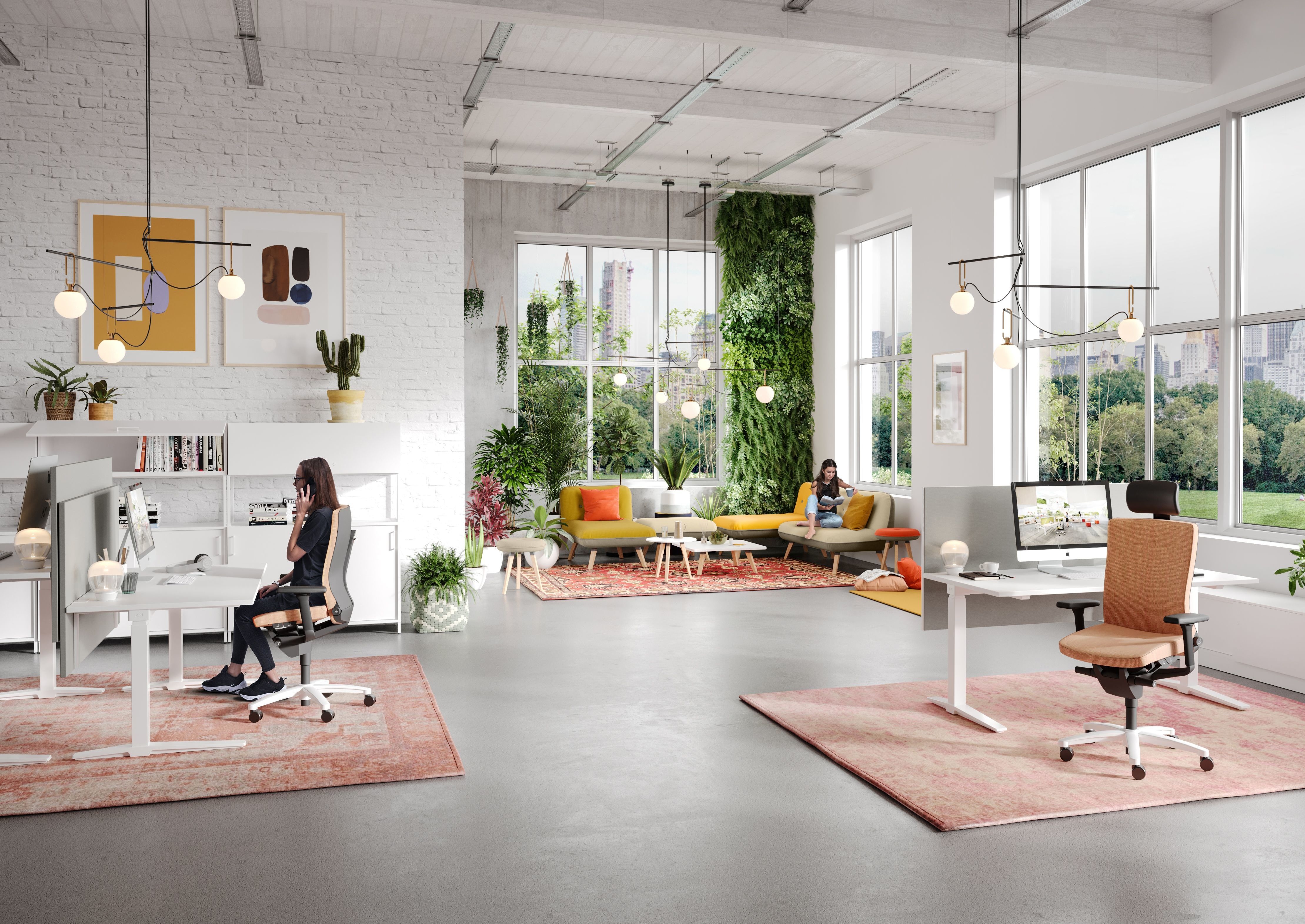 Physical distancing instead of social distancing: König + Neurath's solution rooms will enable us to continue to use the open-plan office in the future – and feel completely at ease