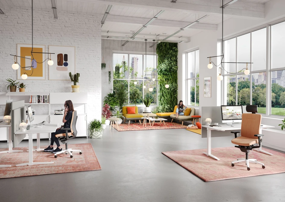 Physical distancing instead of social distancing: König + Neurath's solution rooms will enable us to continue to use the open-plan office in the future – and feel completely at ease