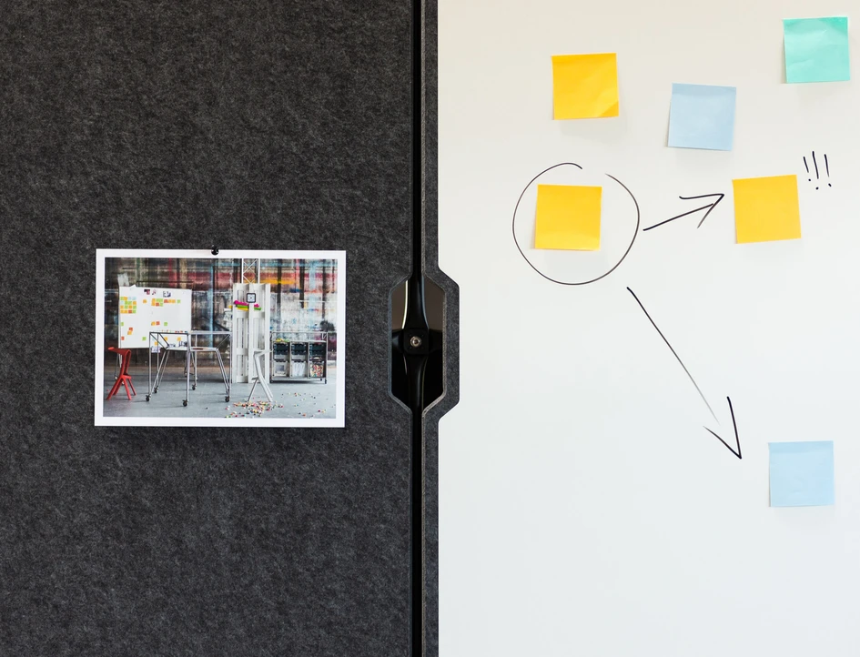 FlexBoard Pro responds squarely to the new office landscape, both the literal and the metaphorical – joining System 180’s interior-space-shaping programme and supporting a culture of collaboration