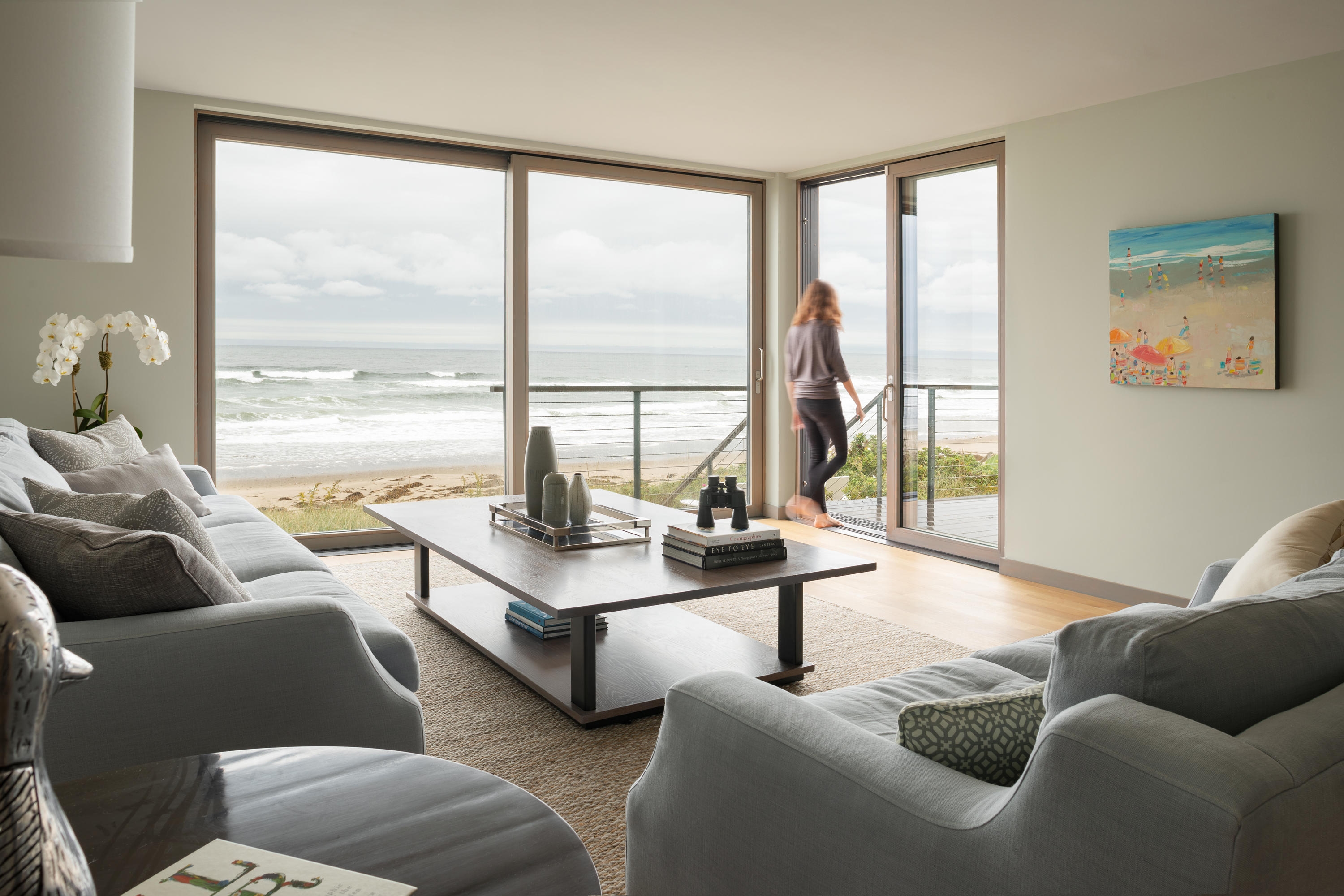 In The Dunes beach residence, designed by Caleb Johnson Studio, uses stripped-down traditional forms to create a design that feels both timeless and contemporary. Photos: Trent Bell Photography