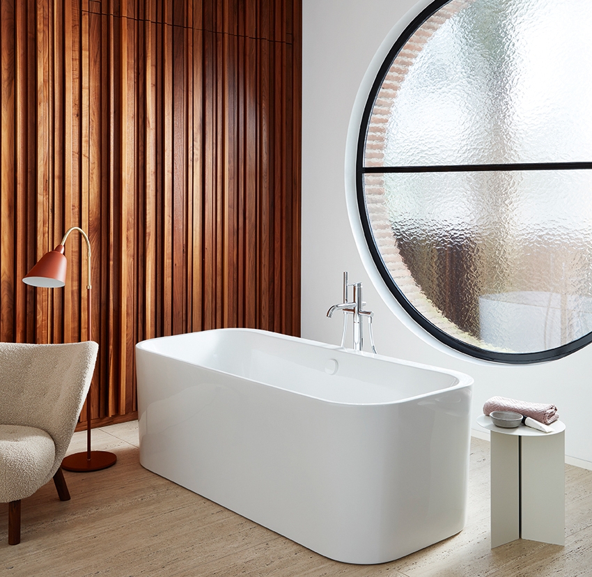 Individual bathroom design with the extended Happy D.2 Plus series from Duravit