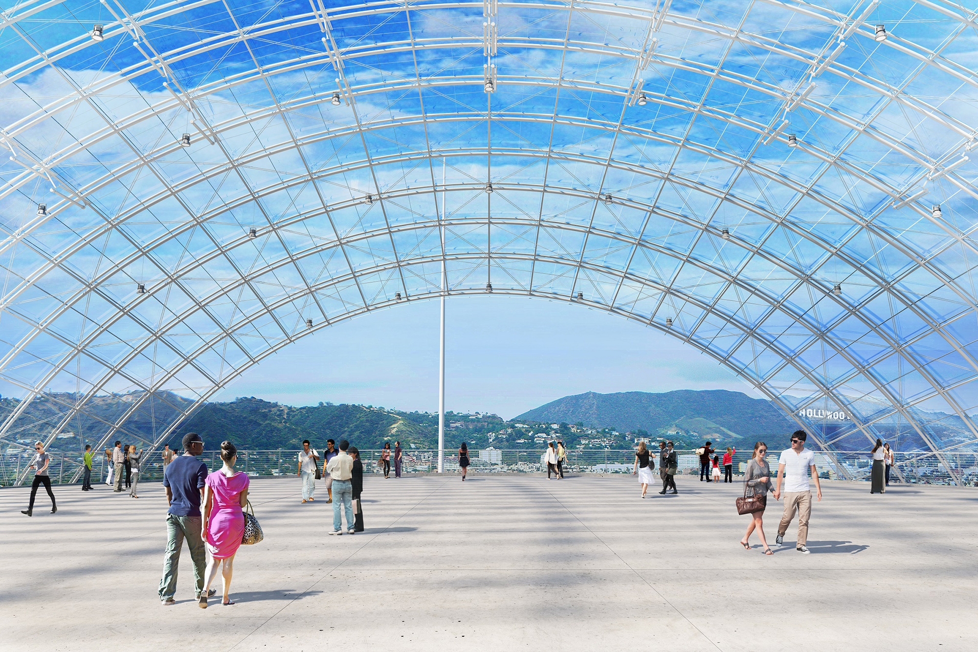 The exquisitely engineered Academy of Motion Picture Arts and Sciences museum in Los Angeles uses low iron glass and Saflex Structural interlayer in order to create a highly transparent glass dome. Photo: © Renzo Piano