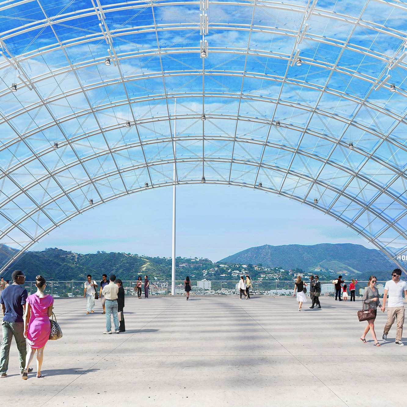 Read story Glass ceiling: Saflex® Structural