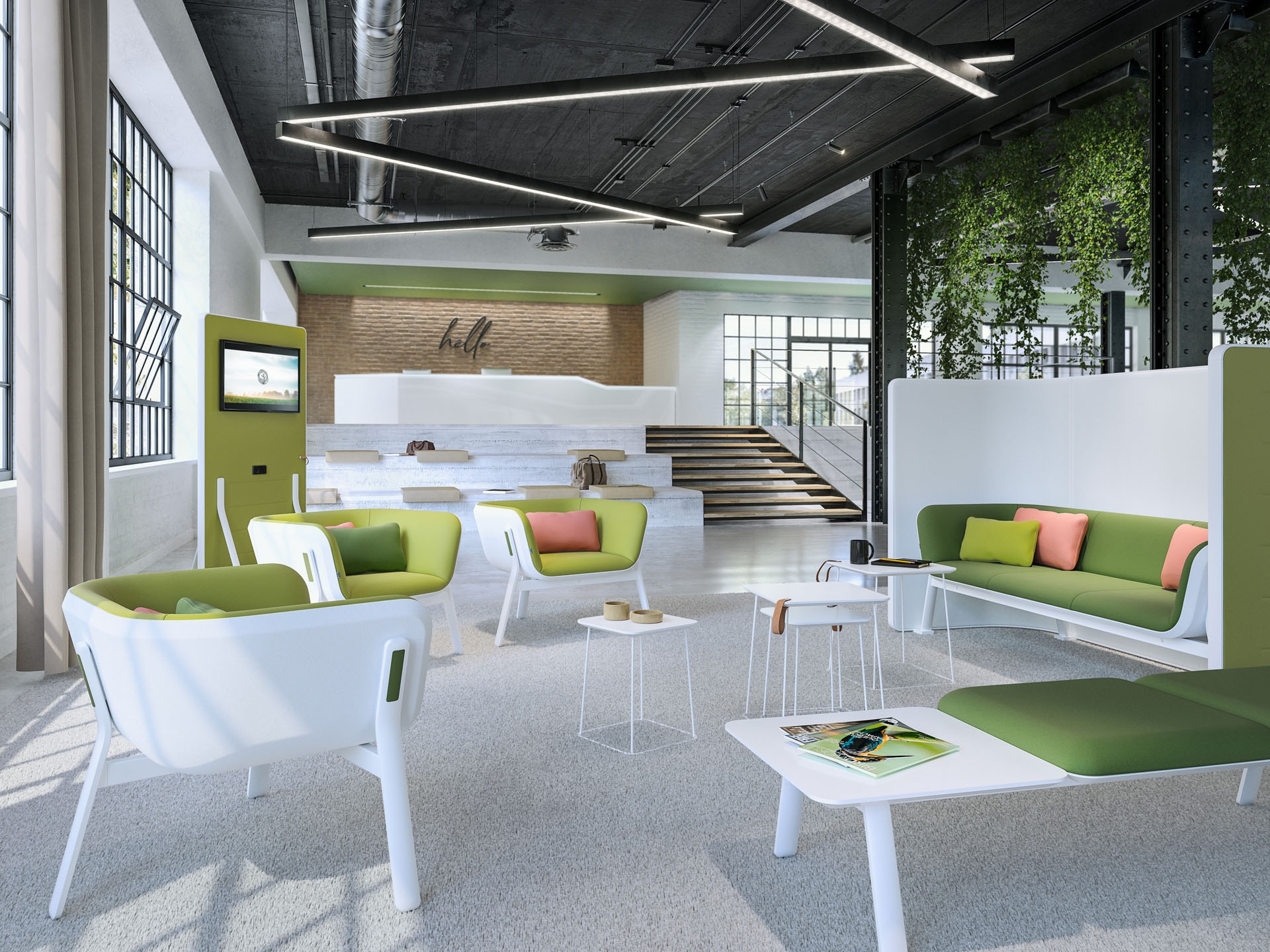 For HUB designer Volker Eysing, both the visual unity and functional independence of the modules were centrally important 