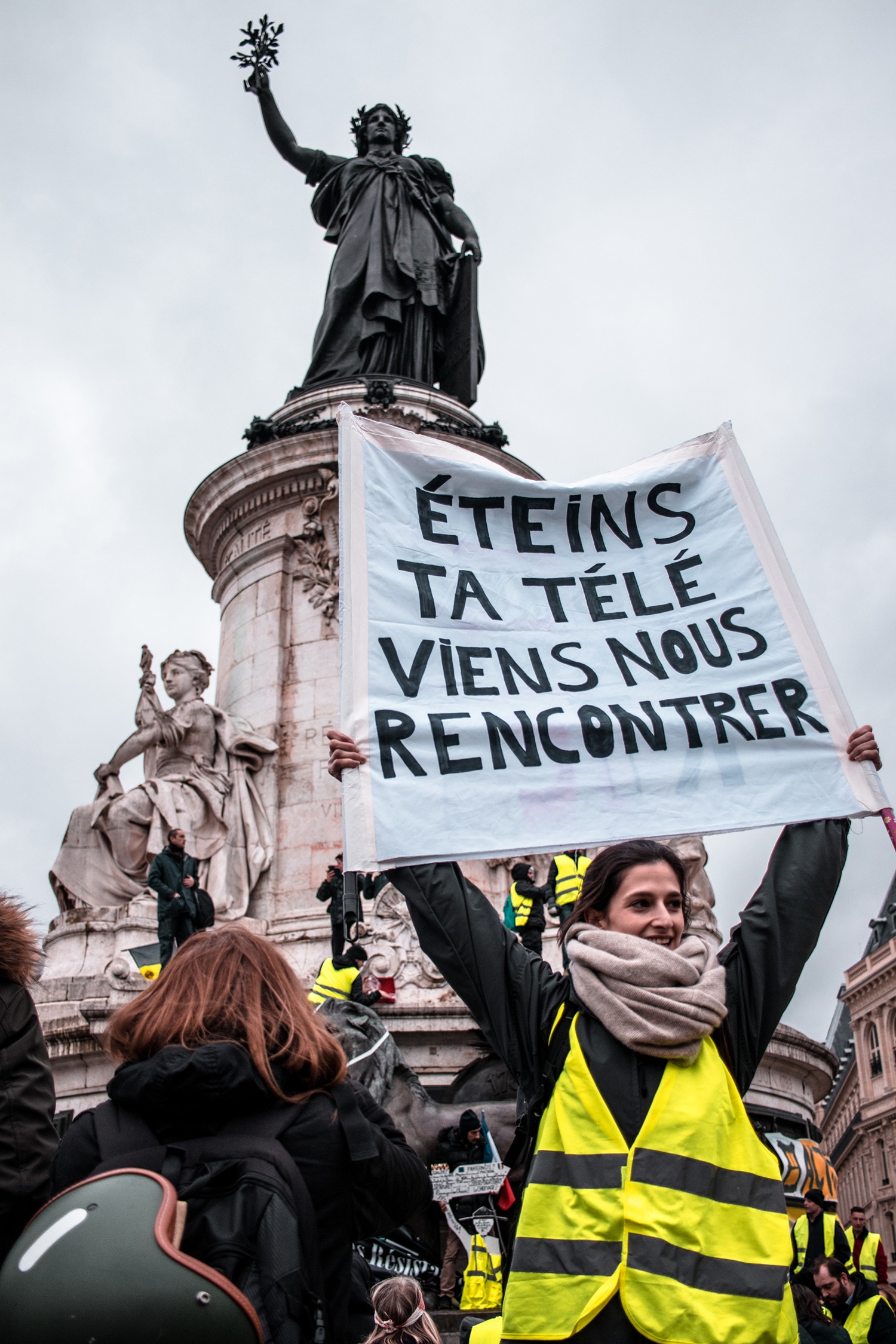 Place de la Republique, Paris, France. Image via Shutterstock/ By Salvatore Allotta