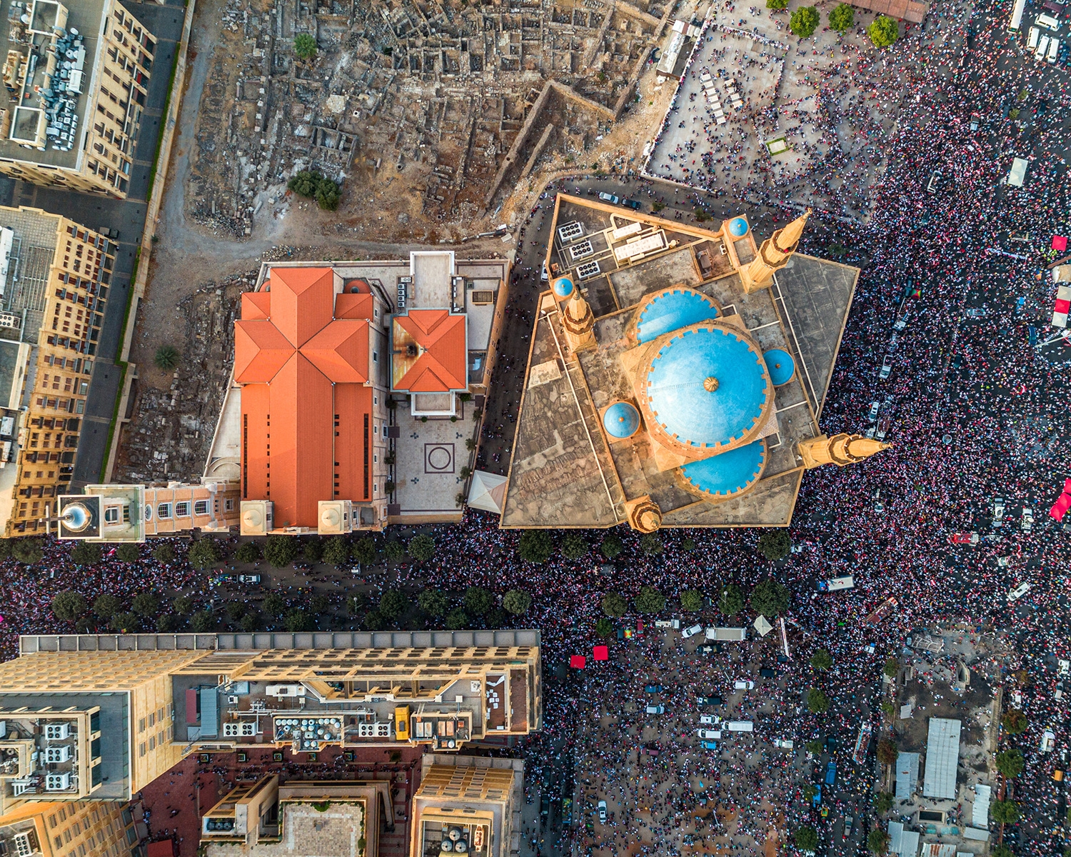 Martyrs' Square, Beirut. Image © Rami Rizk