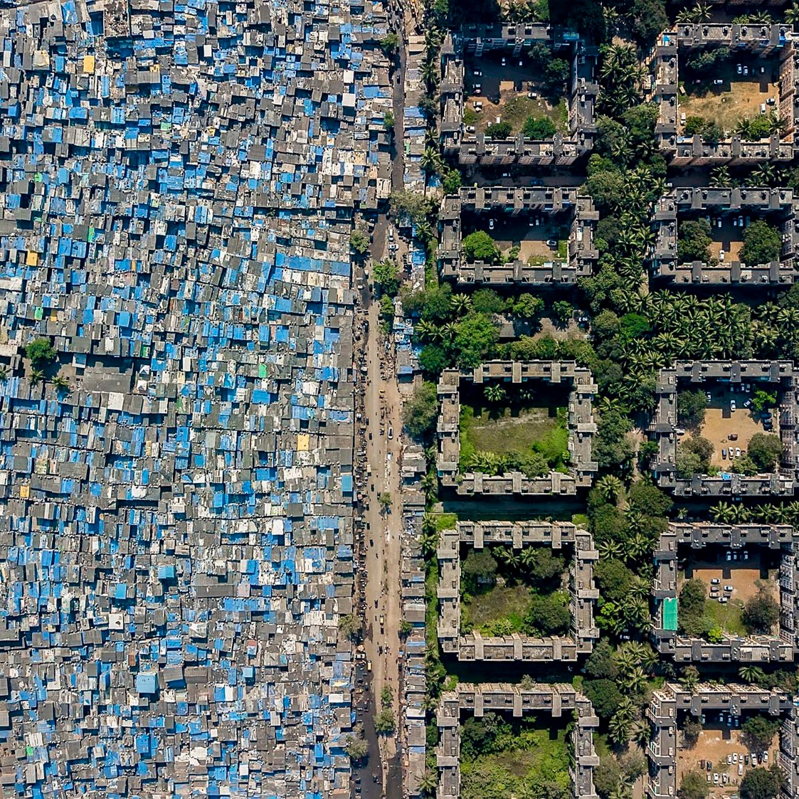 Leggi la storia Social Inequality, As Seen From The Sky