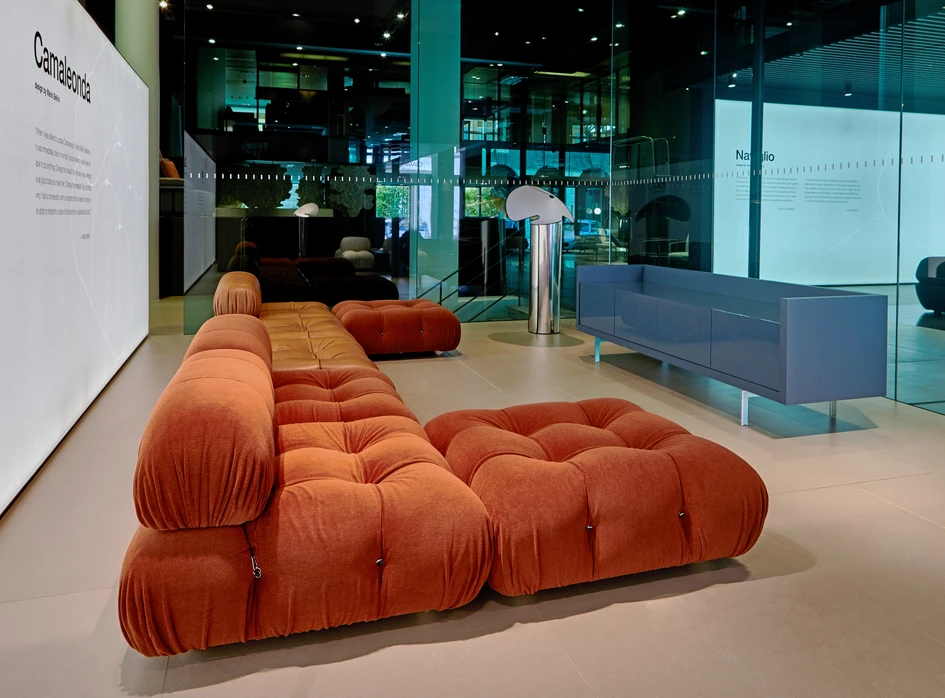 ‘Bellini wanted to liberate people from the authority of the interior architect or designer,’ explains Silvia Rebuli, B&B Italia's global communication director. 'So he created something modular, playful, and easy to modify.’   