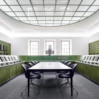 Ground control to BoConcept: Munich-based, multidisciplinary creative agency Kern Innovations features a wide cast of characters from the Danish brand's product portfolio for its power-station-turned-workplace offices