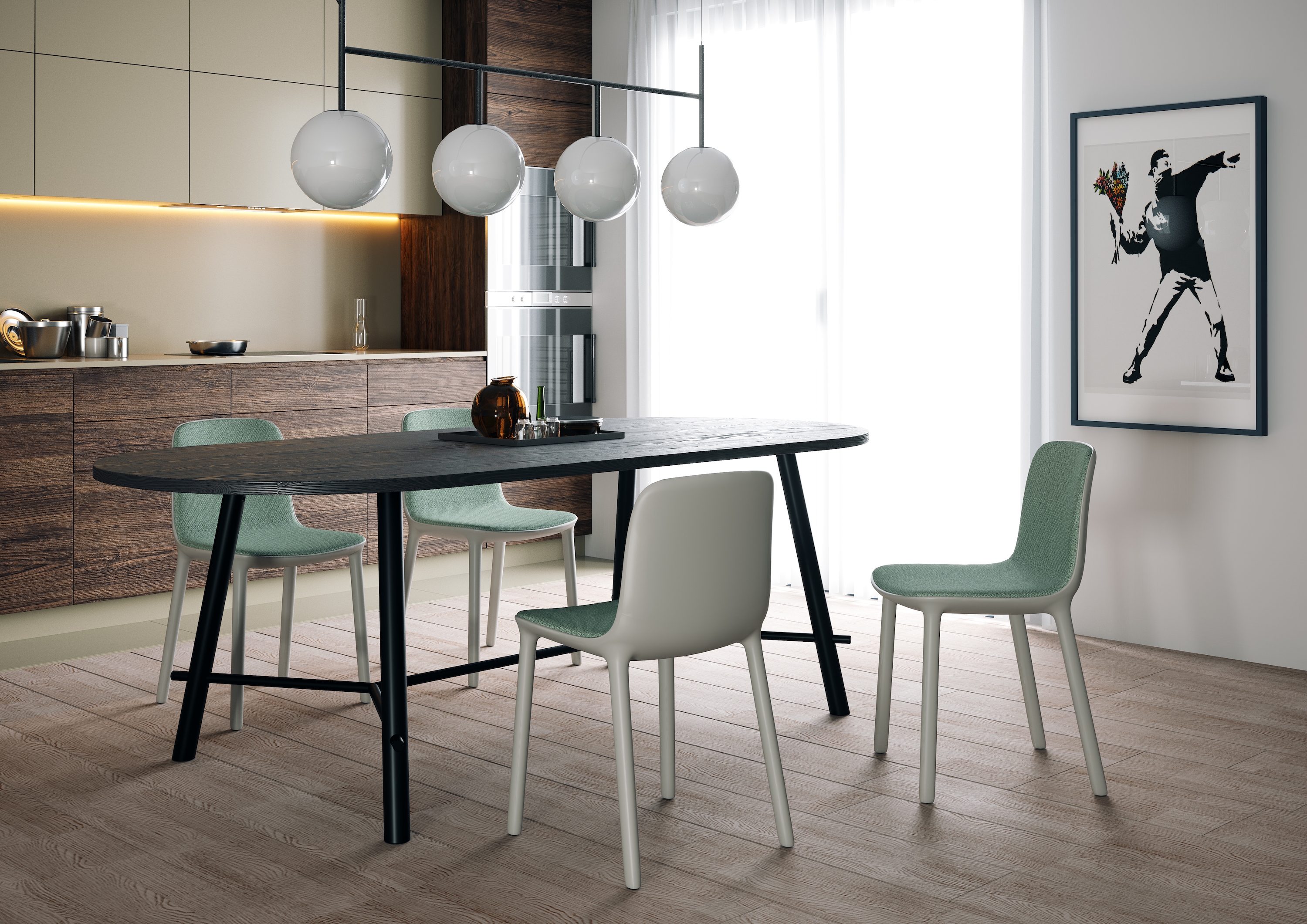 infiniti’s Freya chair demonstrates that recycled plastic can be used in innovative ways to create outstanding products for use in domestic or commercial contexts