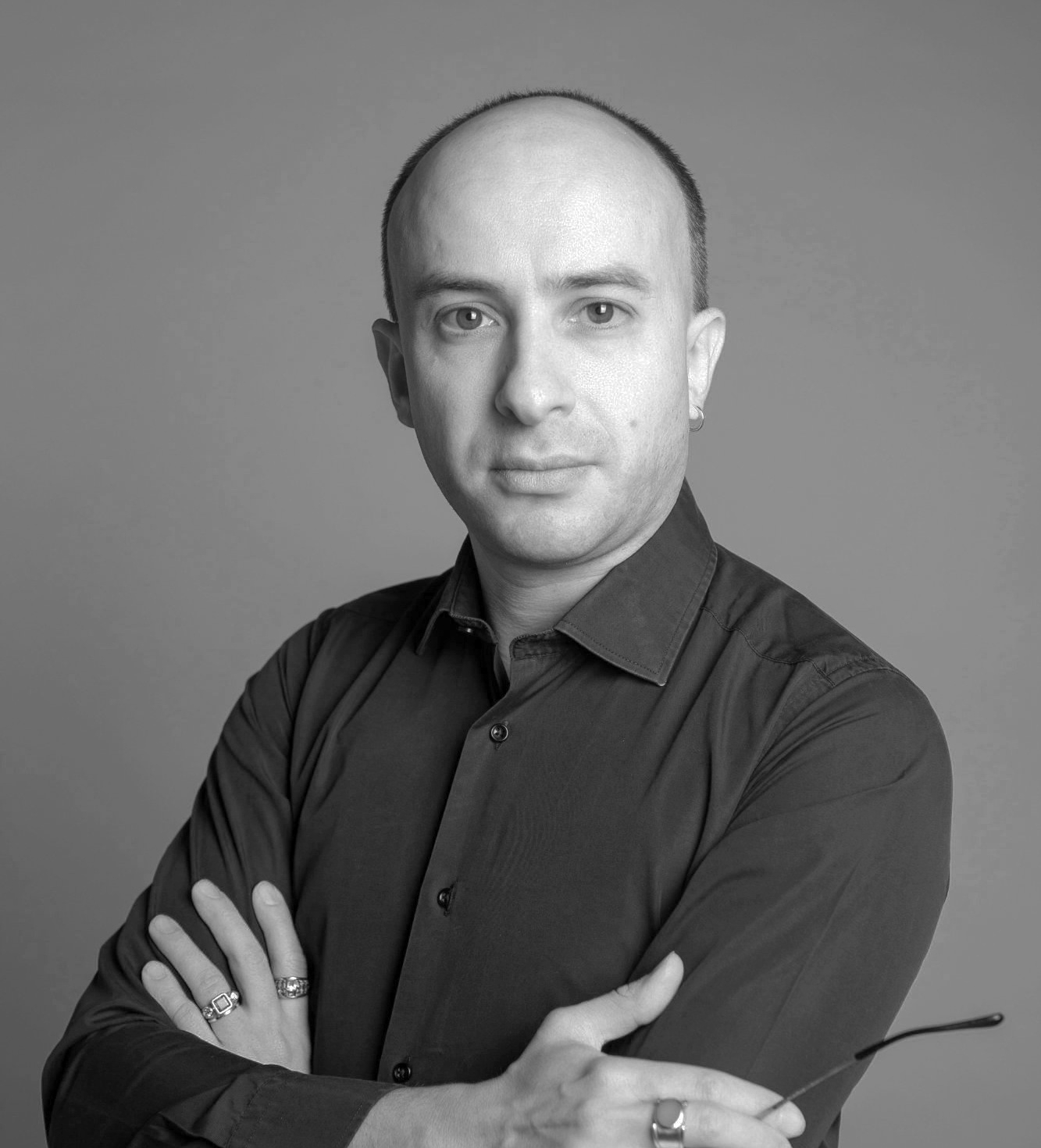 Lighting designer and director at les éclaireurs, Lucas Goy. Photo: © Olivier Chabanis