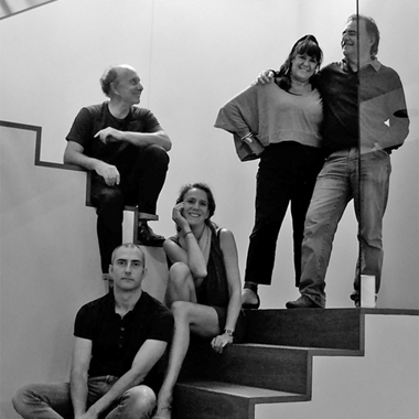 Catalan designer Jorge Pensi and his design team: 'The idea was to increase Pedrali’s presence in the office, with fresh, functional and poetic pieces. But the crisis has only served to emphasise their relevance and meaning'