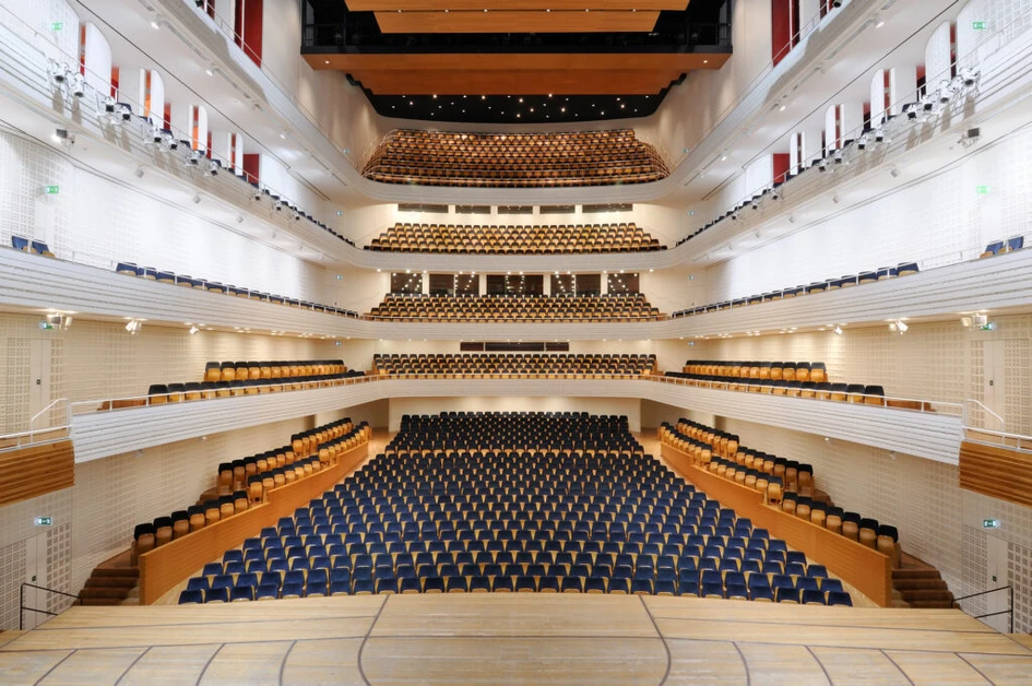 Die Sanierung der Bestuhlung des KKL Luzern. Foto: Girsberger
