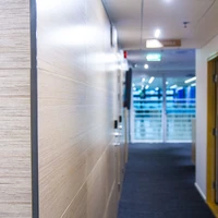 CWP veneers were used extensively at the recent Helsinki airport expansion, selected by the architects as a material that could bring local flavour, practical durability and creative flexibility to the interiors