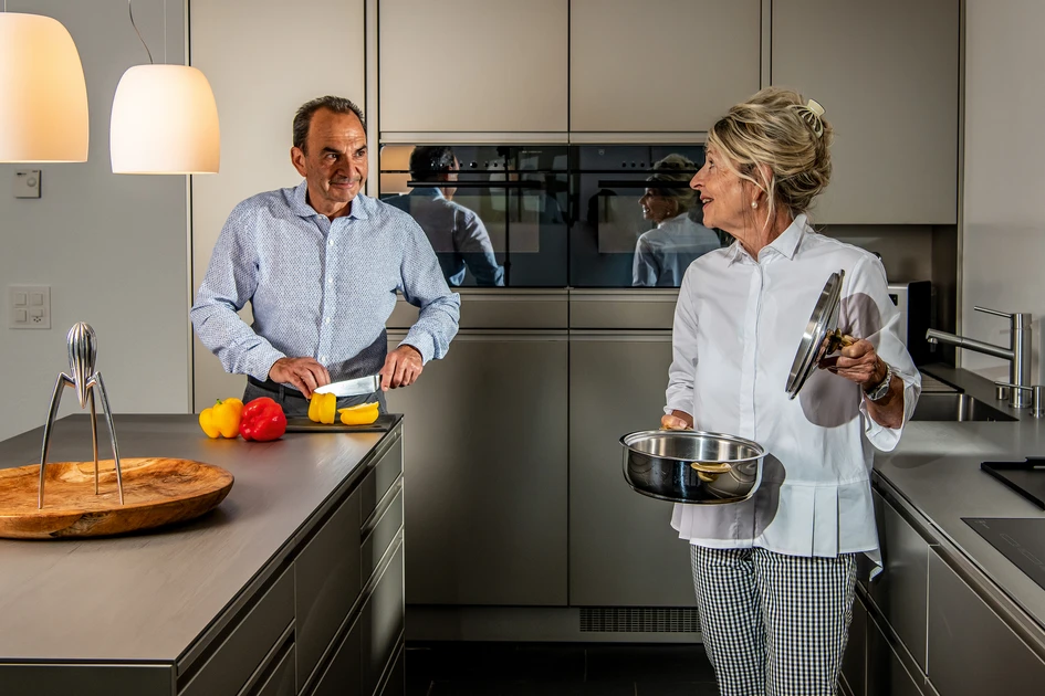 Ursula and Heinz Menet, the brother-and-sister team who have been guiding the company since 1998