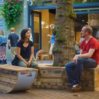 Pop-Up! Street Furniture / LMN Architects. Image © Trevor Dykstra