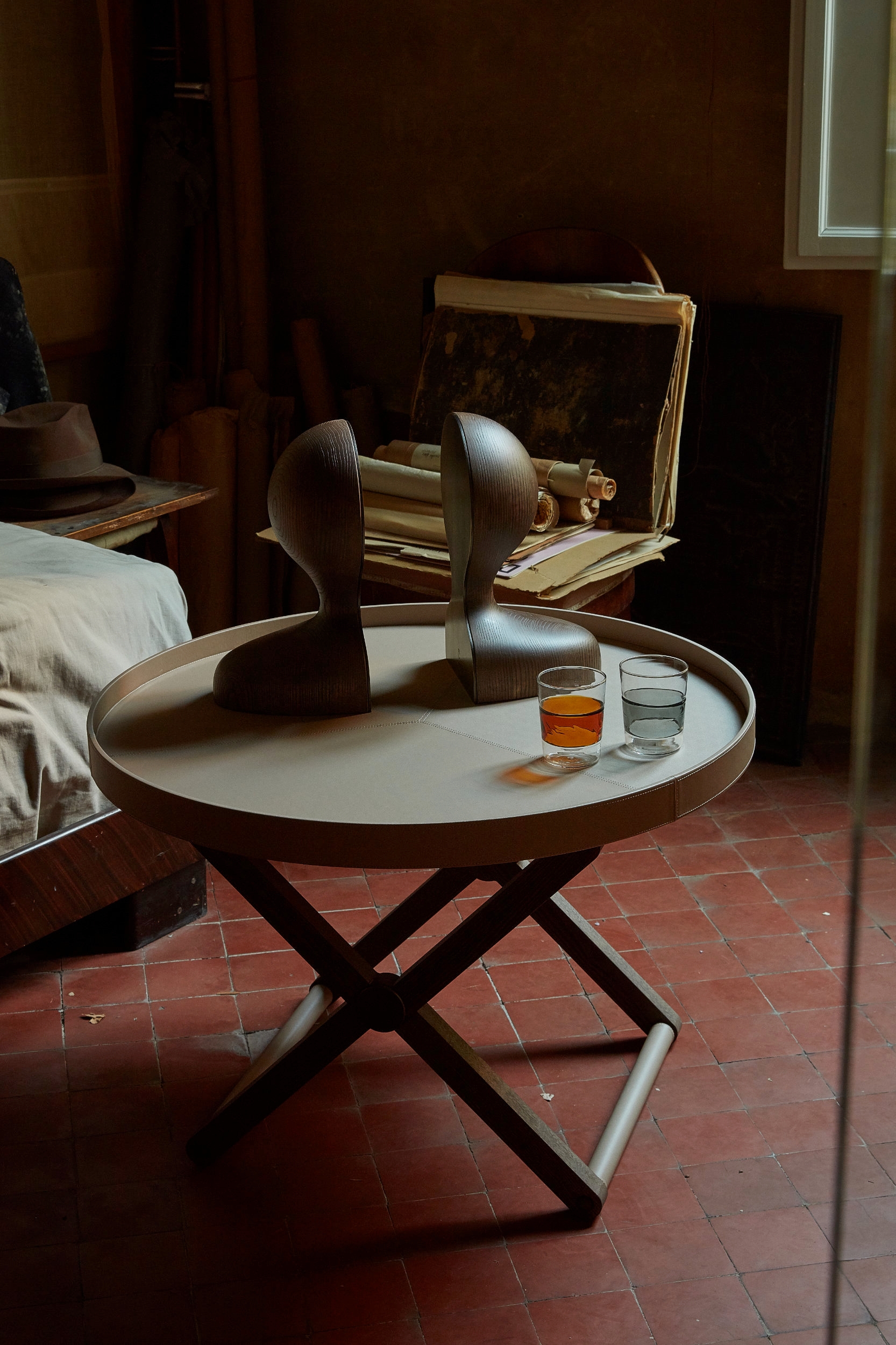 ‘Objets d’auteur: Tribute to Morandi’ offers a range of furniture and small decorative objects inspired by the workshop of famous Italian painter Giorgio Morandi (1890-1964)