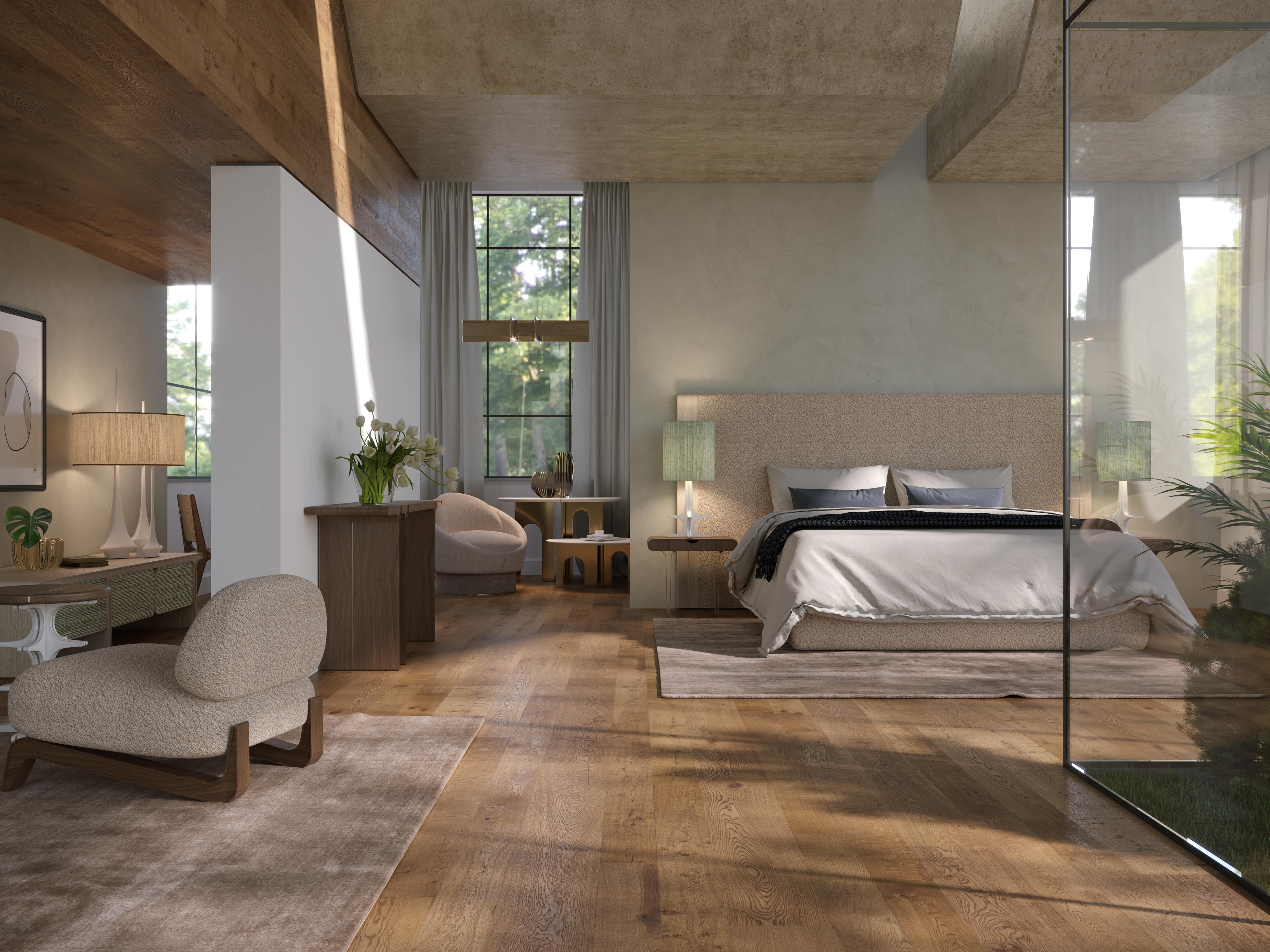 With Greenkiss, Paolo Castelli introduces the first high-end furniture collection, made in Italy with ecological materials. Two Parisian designers, Hubert de Malherbe and Thierry Lemaire, gave Greenkiss its distinct French accent