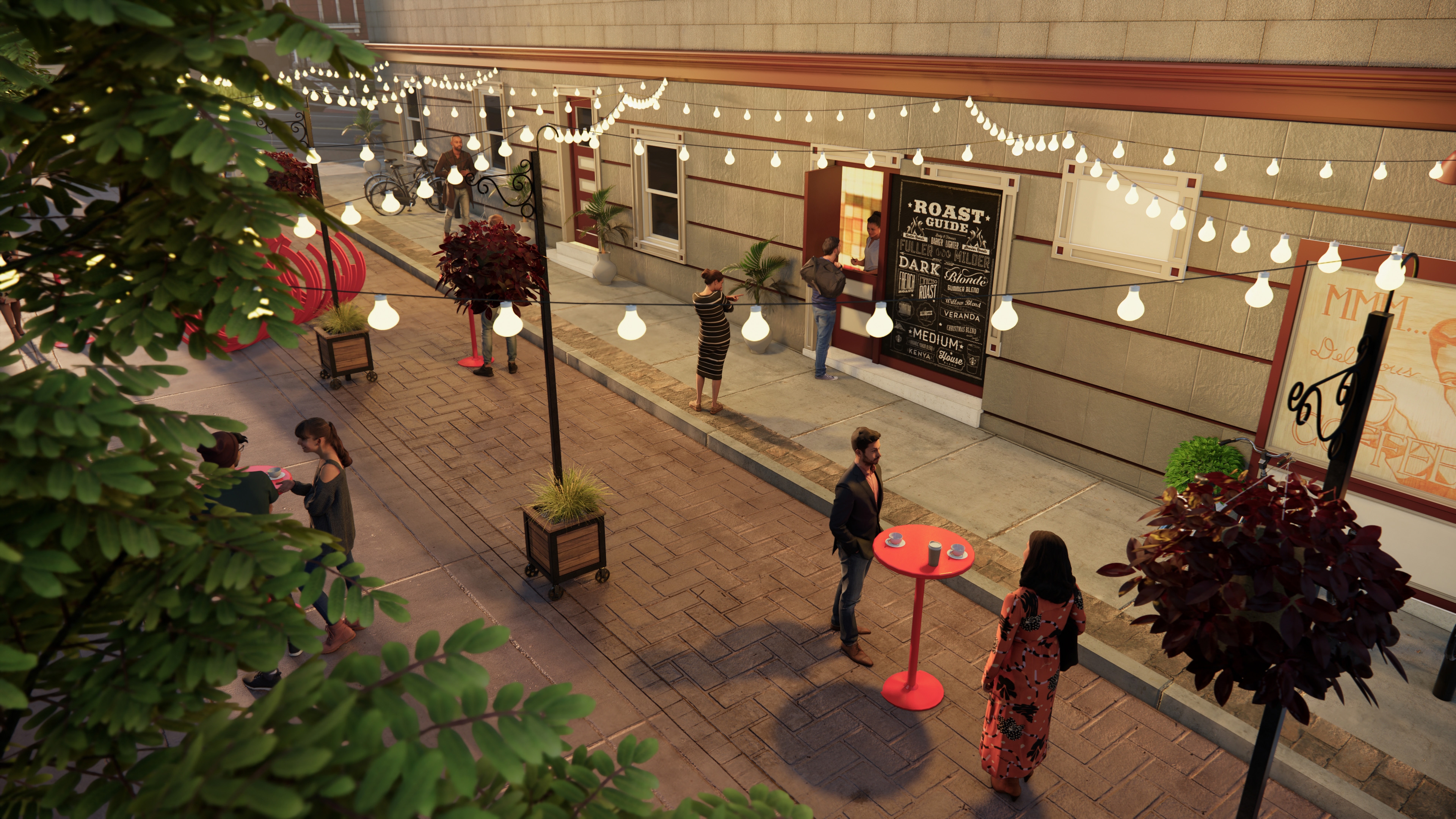 Criterion Workshop used Enscape to design outdoor dining space for Esther Street Plaza, Peekskill, NY. The project was completed in time to save local businesses from bankruptcy in the pandemic-restricted city
