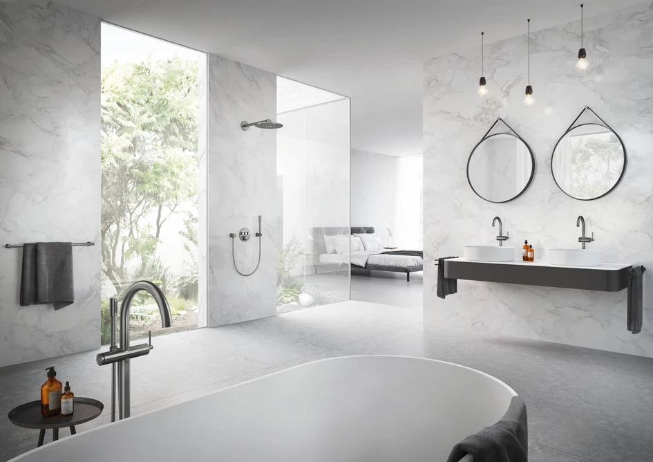 In der Atrio-Kollektion verbindet GROHE stilvolles Design mit modernen Ansprüchen. Dabei sind Komfort und handwerkliche Qualität so selbstverständlich wie intelligente Technik