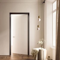 A primer-coated version of the frame can be painted to match walls, revealing itself only through a subtle play of shadows, or treated to a contrasting colour or texture in order to make a statement