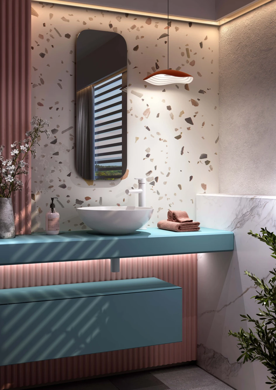 Die von Alex Fernández Camps entworfene Valentina-Serie hat einen glatten Kopf mit wellenförmigem Rand, der an Meeresströmungen erinnert. Erhältlich ist die Serie in vier Farben 