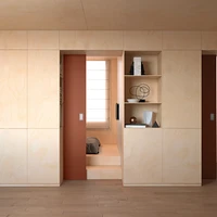 They don't have to hide, but they can: with space-saving sliding doors from Wingburg’s Belport series, which run in the wall, architects and interior designers can easily respond to compact floor plans