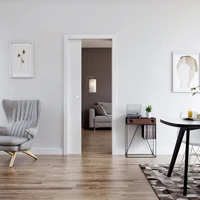 The somewhat more classic-looking sliding door system with frame is known aa Cavis and, apart from the frame, has the same features as the frameless Belport doors