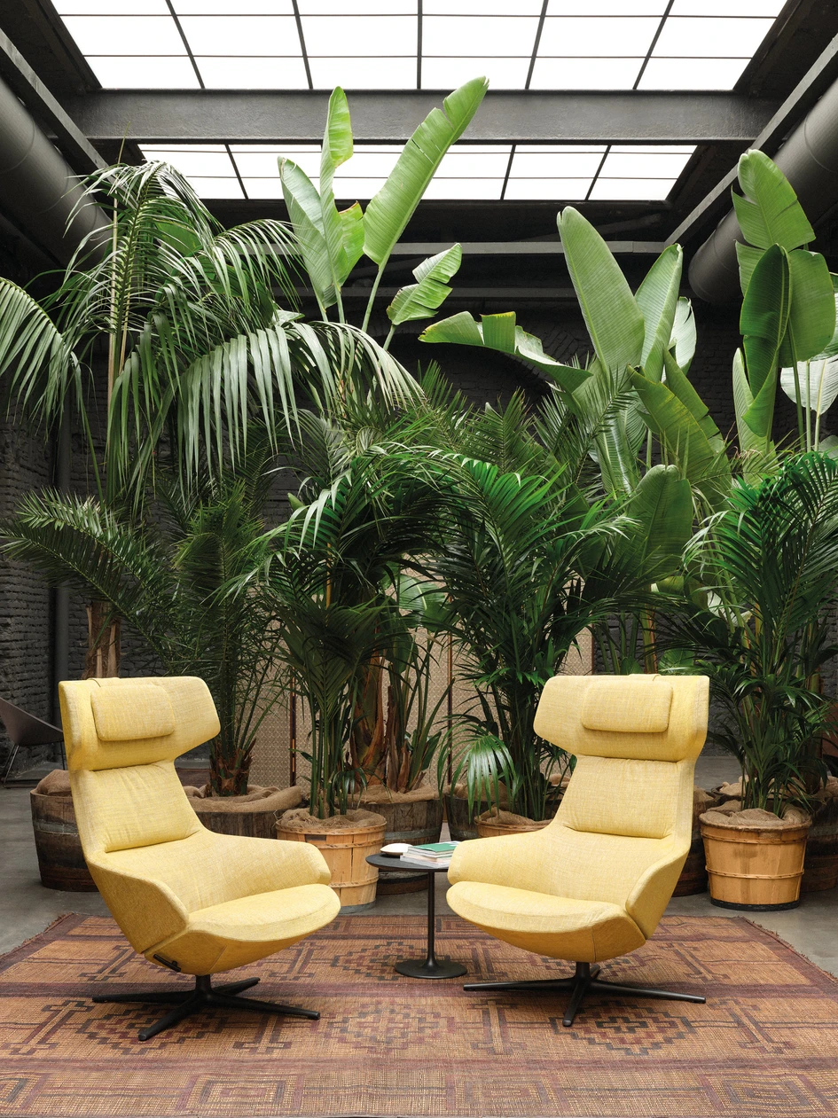 Der klassische Aston Club wurde so überarbeitet, dass seine Innenteile aus postindustriellen Recycling-Kunststoffen ohne ganz ohne Klebstoffe hergestellt werden – die Teile können vollständig re- oder upgecycelt werden. Foto: Frederik Vercruysse