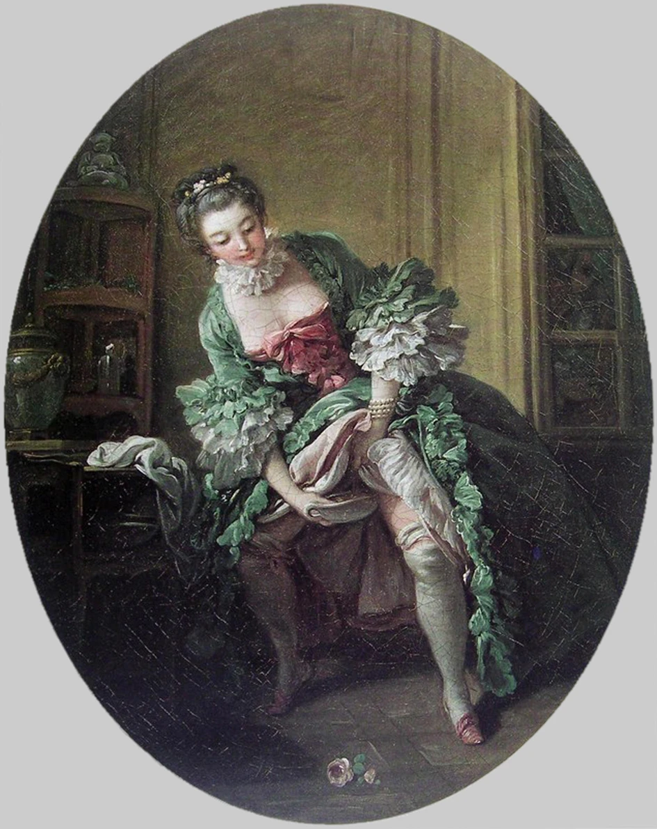 François Boucher - "La Toilette intime", about 1760