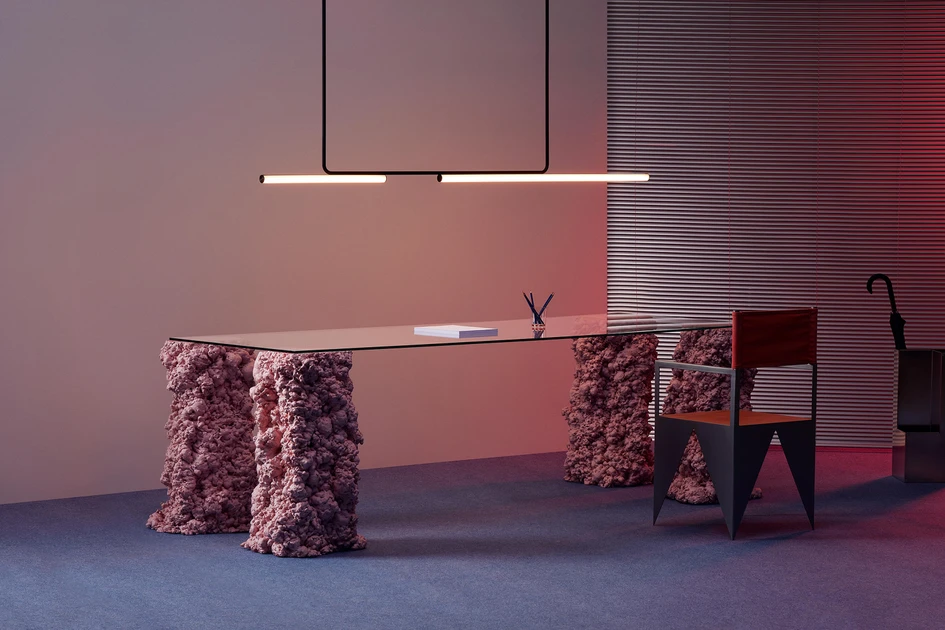 Top: Counterbalance by Luceplan. Below: Ambrosia 315 Black by Marset