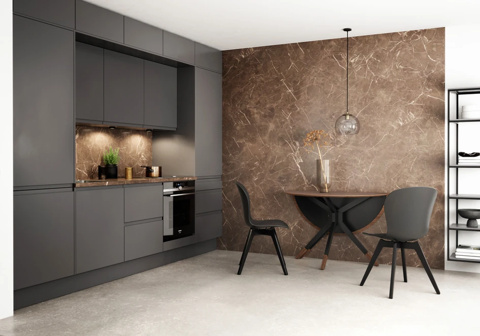 Designed by Morten Georgsen, the Billund matches a sophisticated elegance with space-saving flexibility