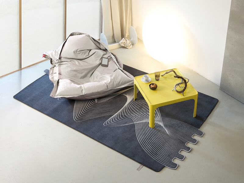 Cologne-based FLAT'N is also happy to adapt the colour and size of carpets from the existing collection on request. Photo: © FLAT'N