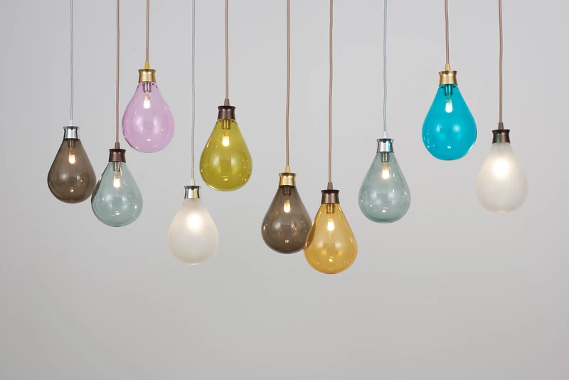 Cintola pendants by Tom Kirk Lighting