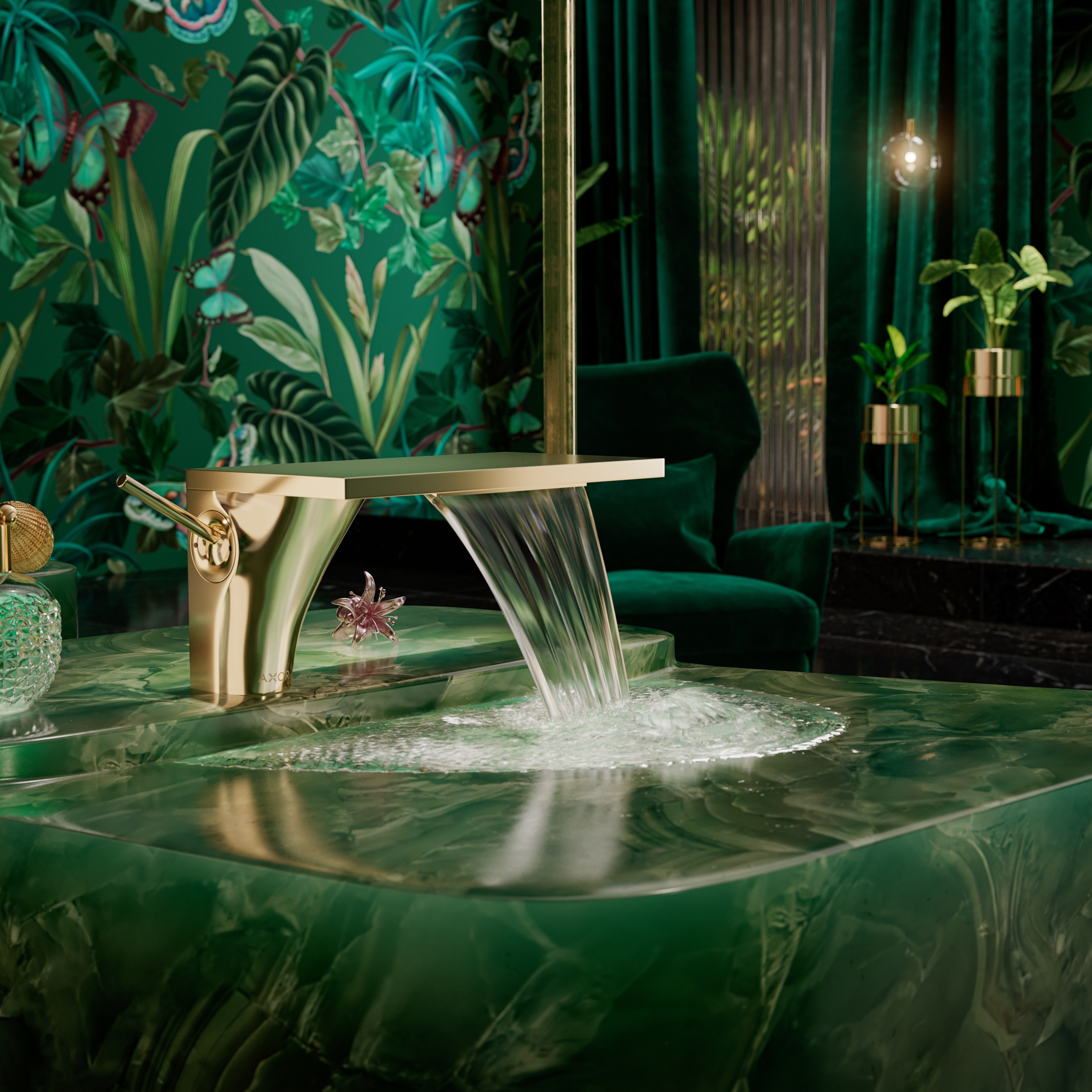 Lire l’histoire Axor Icons turn water into poetry