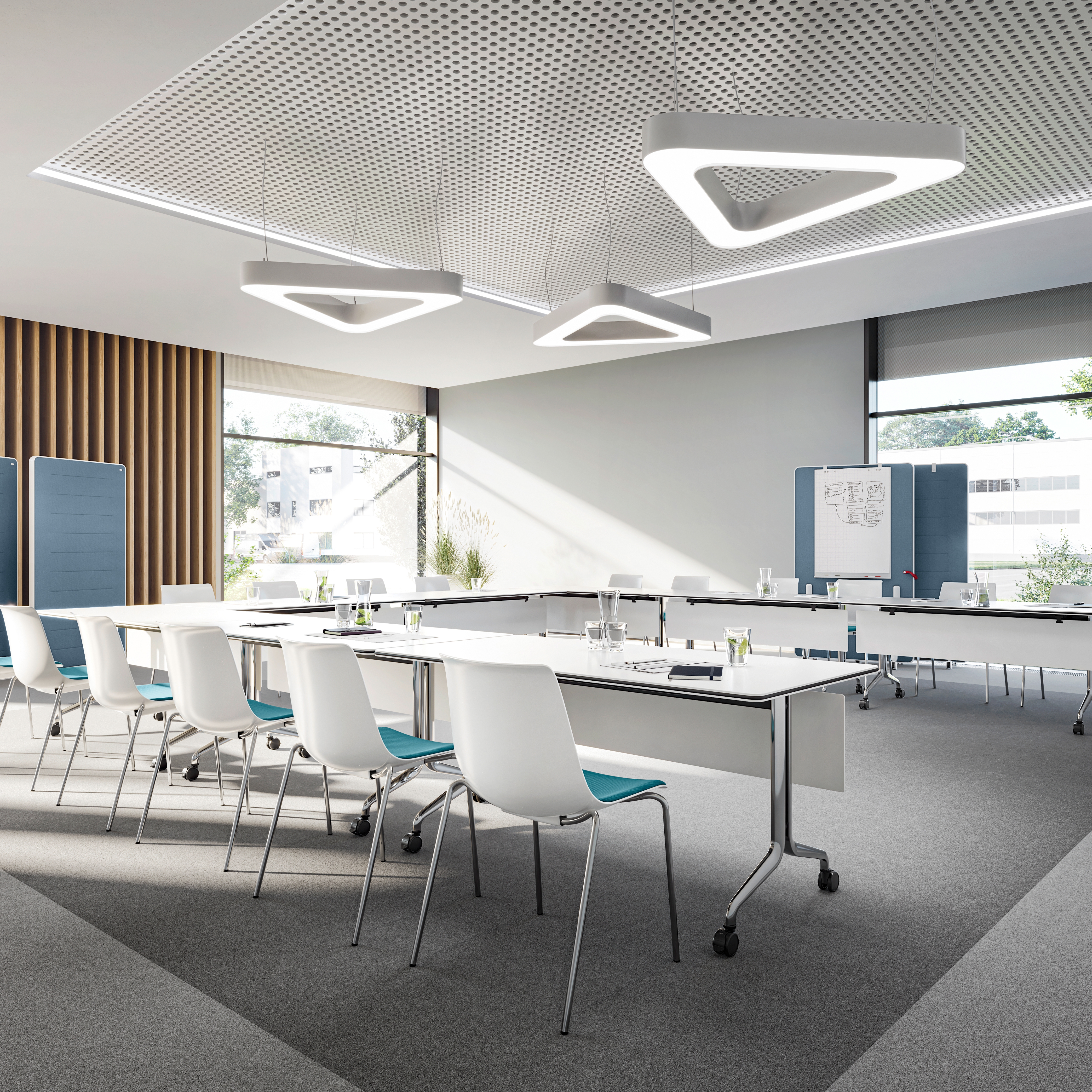Read story Interstuhl's SHUFFLE chair series offers over 1,000 combinations